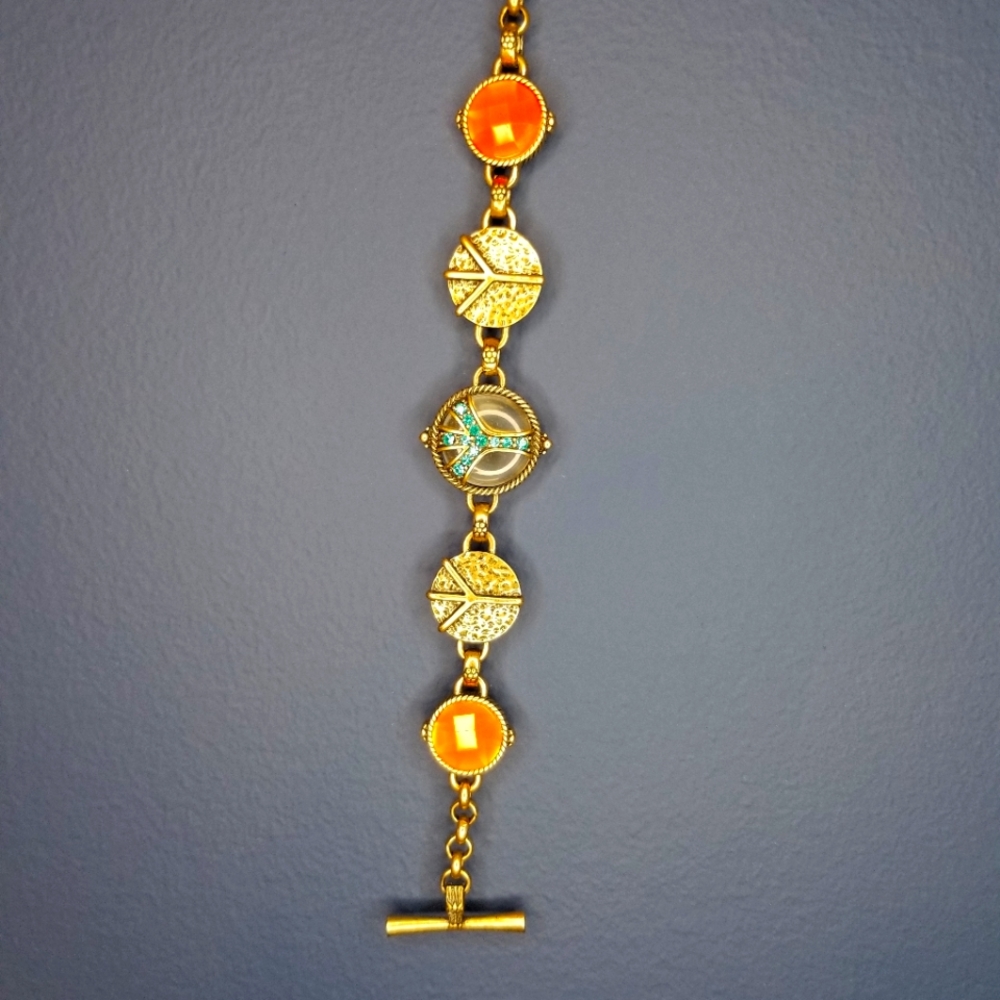 Lucky Brand Peace Bracelet